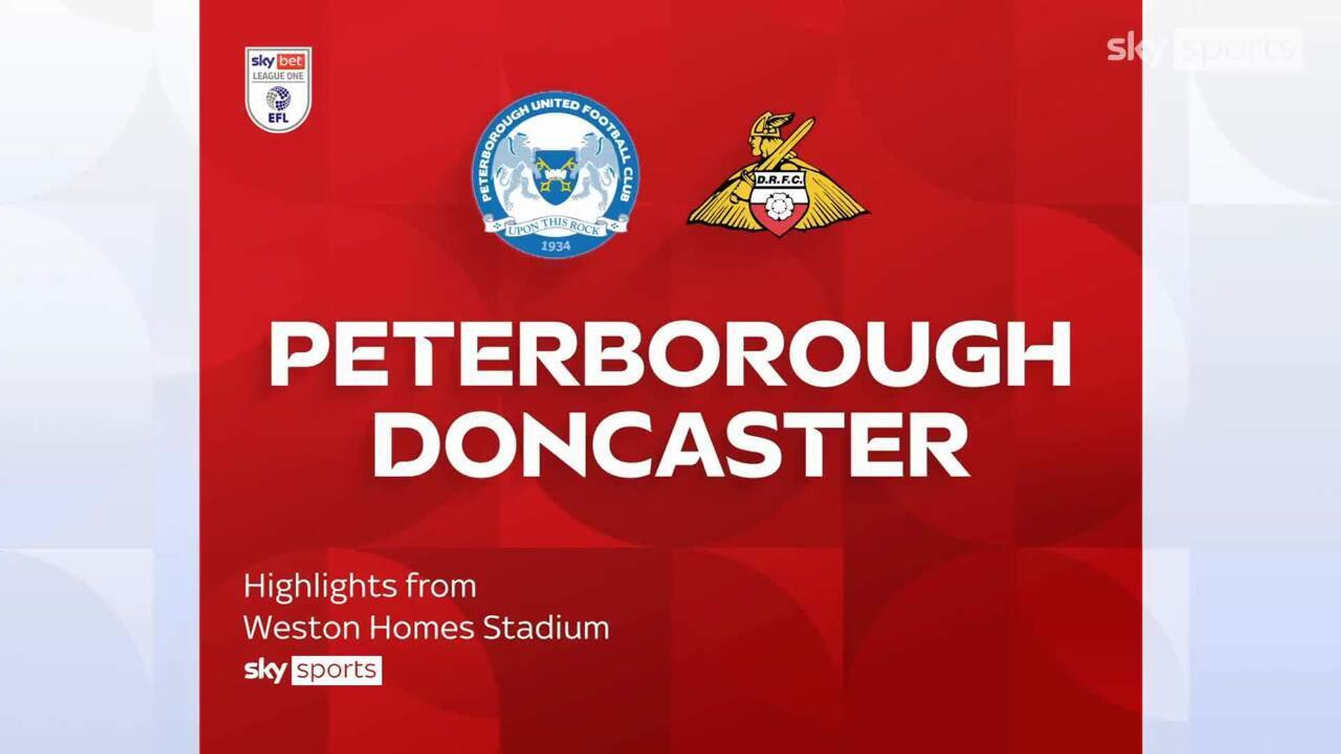 Peterborough 1-3 Doncaster
