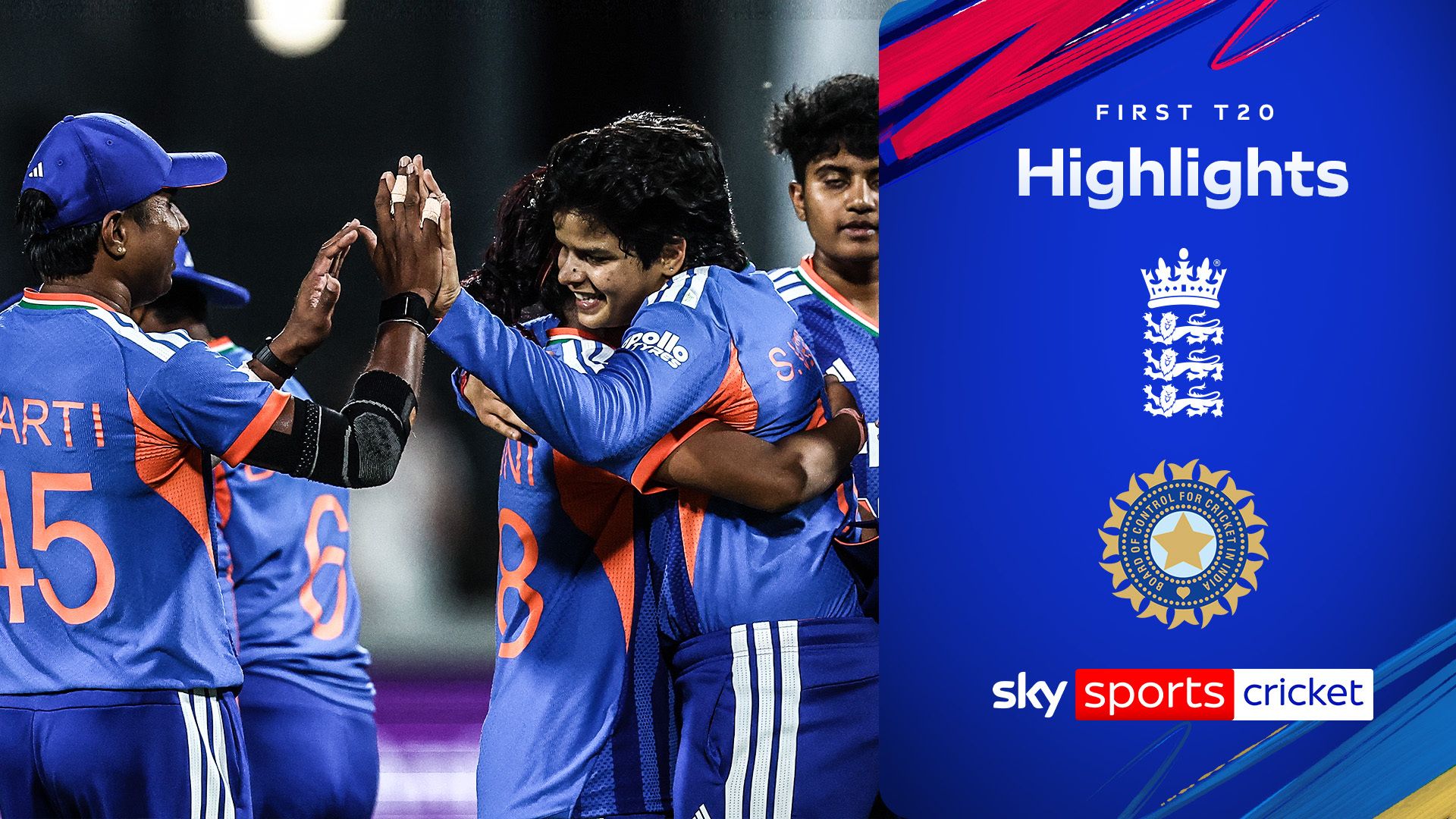 Highlights: Dominant India beat England in first T20