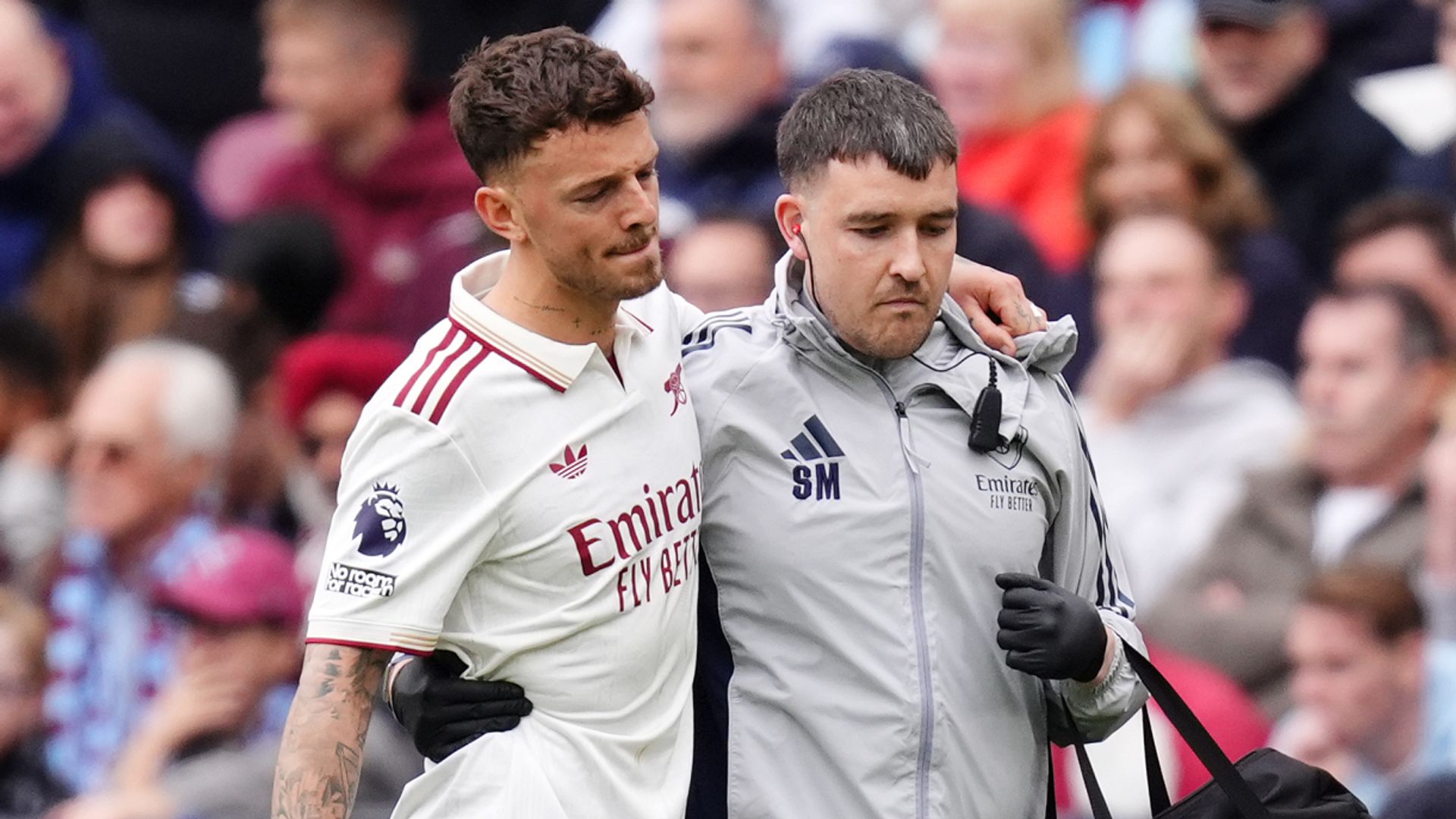 Injured White a major doubt for World Cup