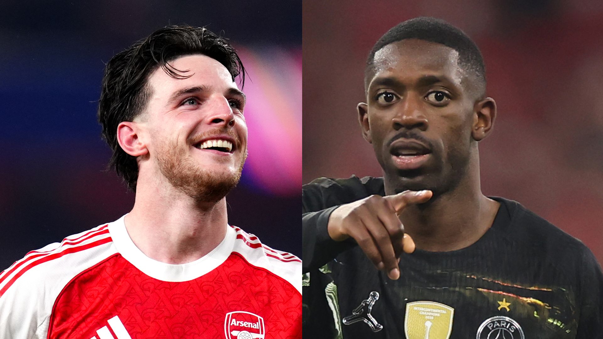 Dembele or Saka? Gabriel misses out? Sky Sports' combined PSG and Arsenal XI
