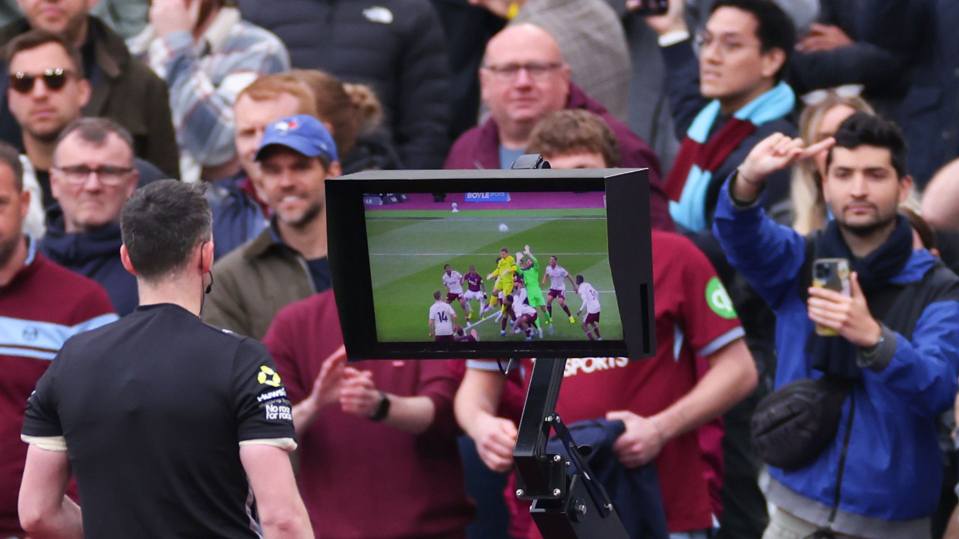'Ref watched 17 replays of controversial Raya VAR review' - your views!