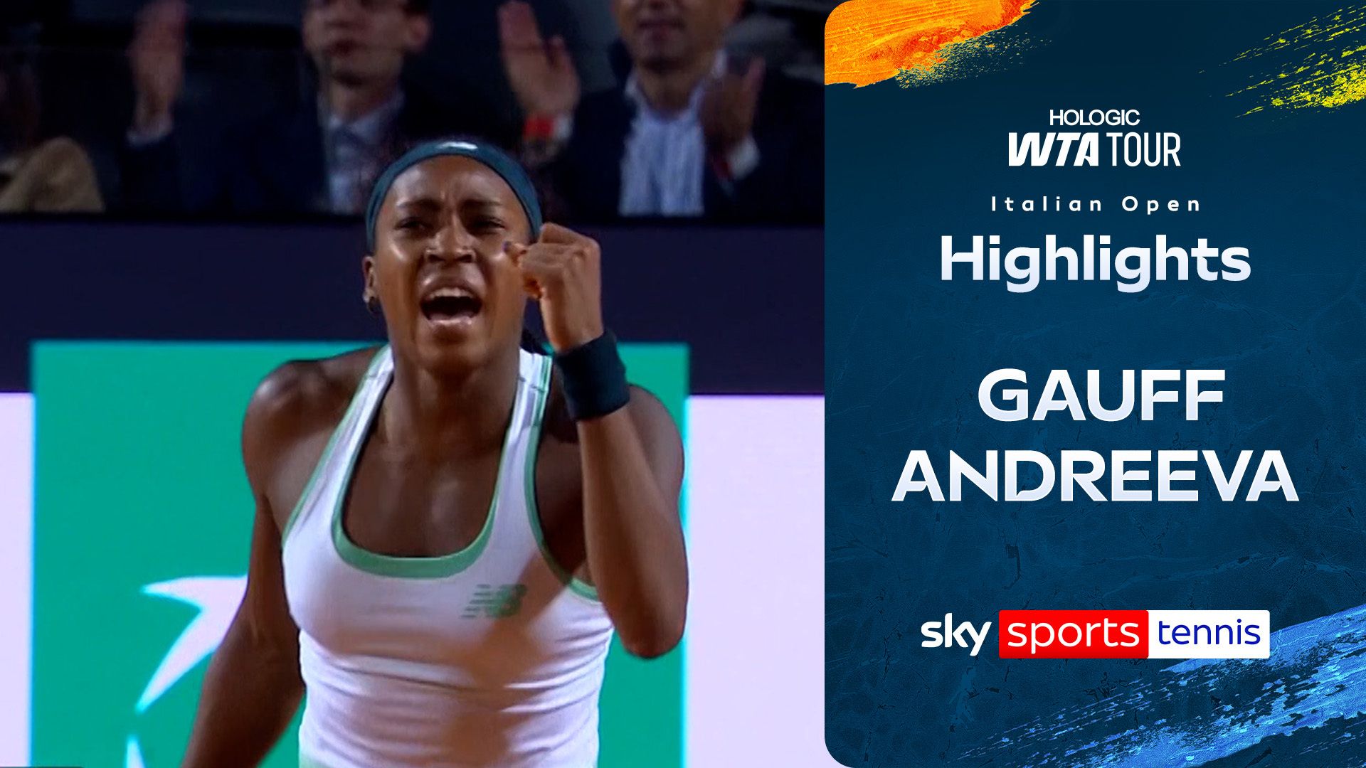 Gauff comes from behind to defeat Andreeva in tense battle