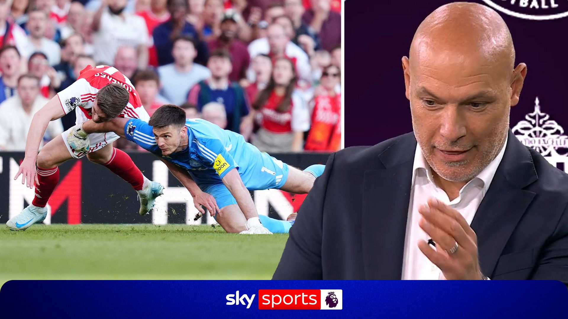 VAR audio reveals why Pope wasn't sent off for foul on Gyokeres