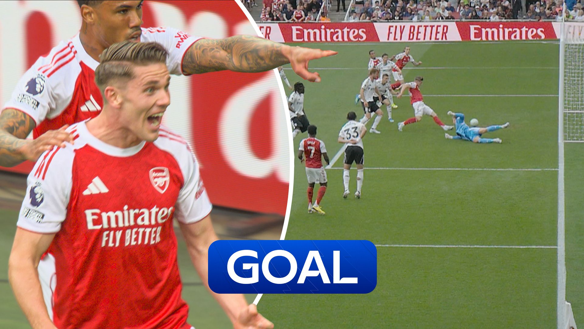 Gyokeres pokes Arsenal ahead after Saka brilliance
