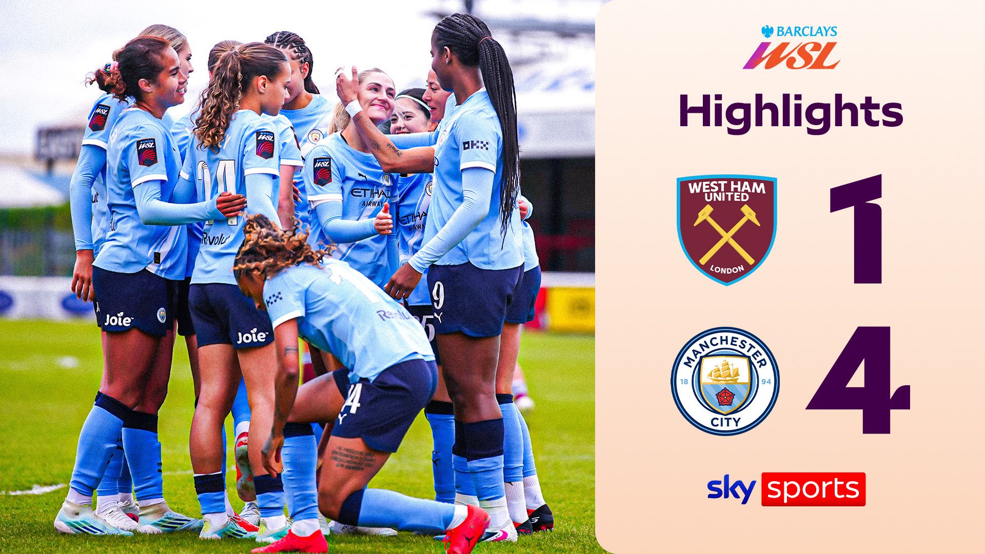 Man City sign off as champions with dominant victory over West Ham