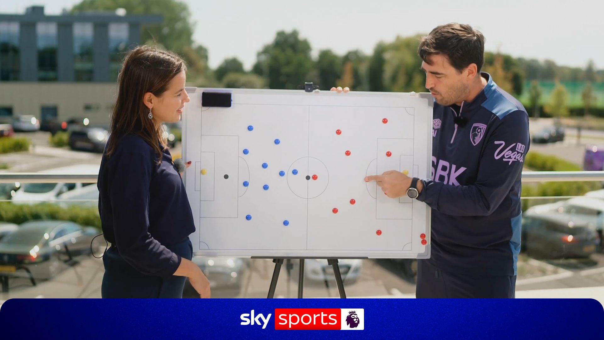Iraola explains his football philosophy in incredible masterclass