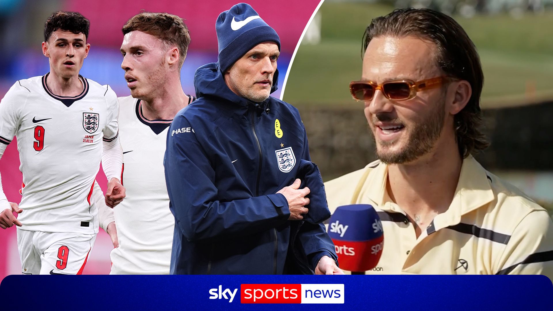 'The right calls' | Maddison praises 'admirable' Tuchel for England squad