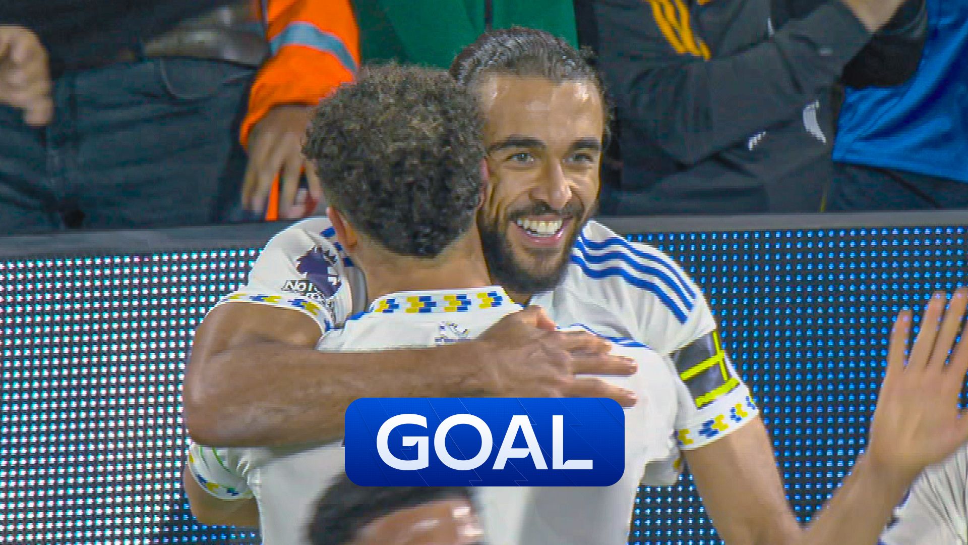 Calvert-Lewin scores Leeds' third at Elland Road