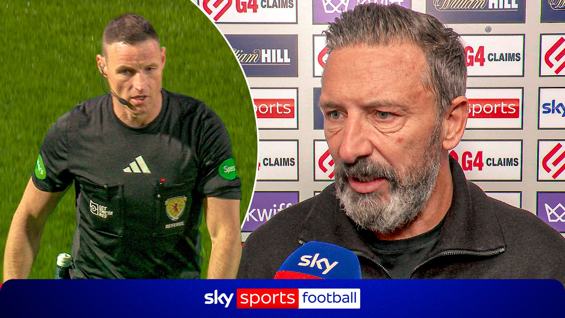 Derek McInnes fumes over rejected Hearts penalty appeal