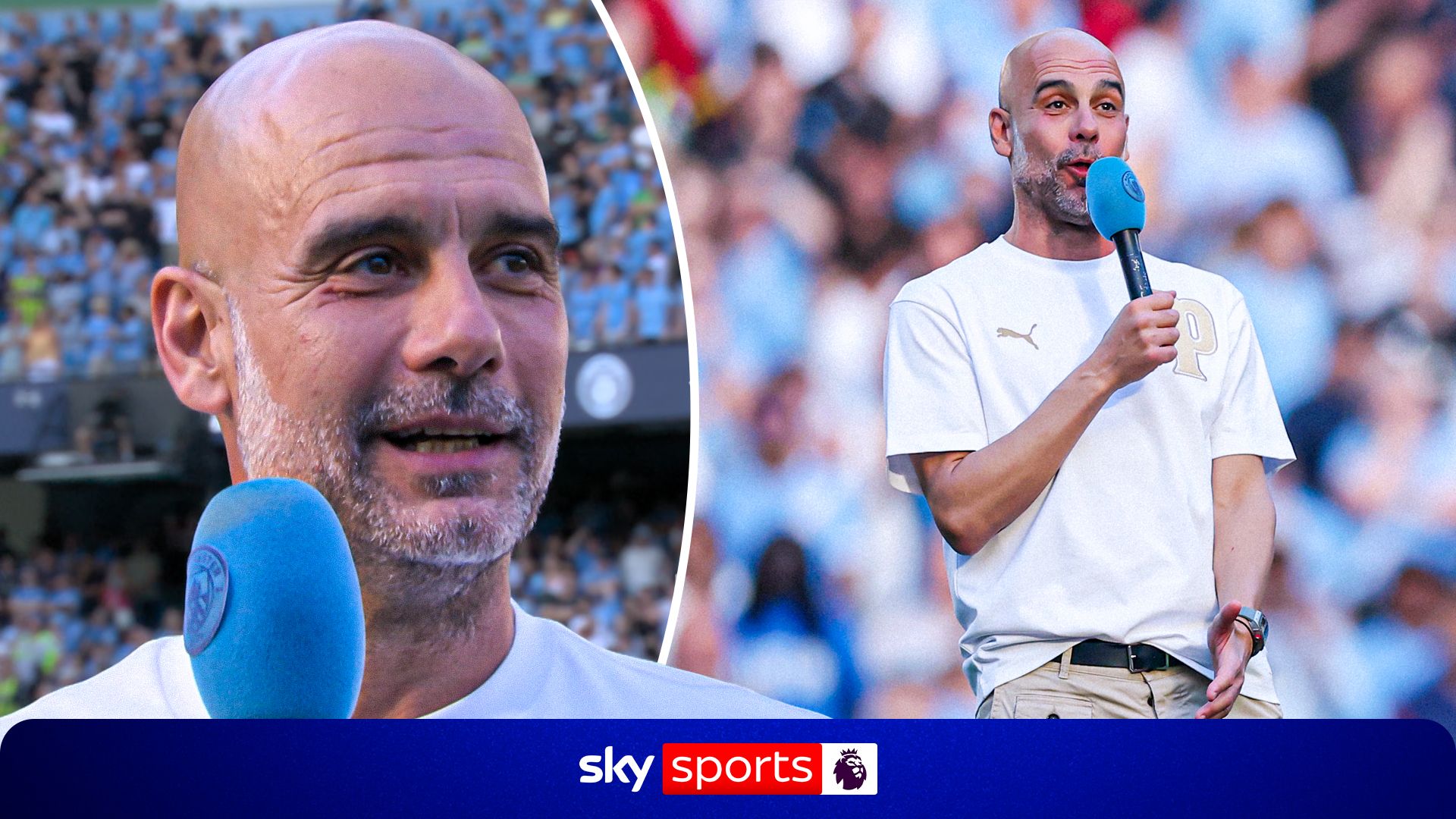 'Why do you love me so much?!' | Pep's FULL emotional farewell to City