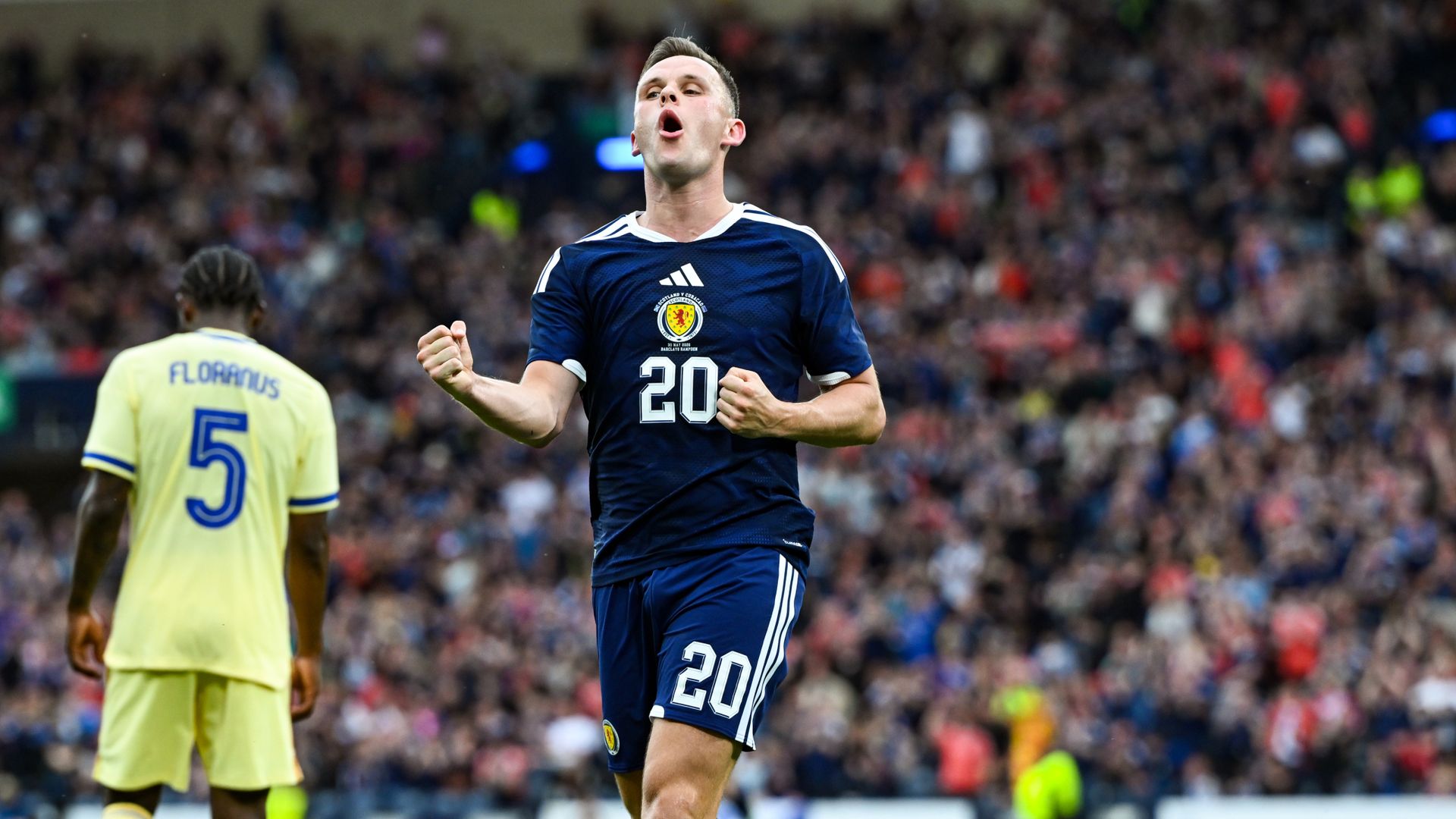 Shankland double gives Scotland comfortable win over 10-player Curacao LIVE!