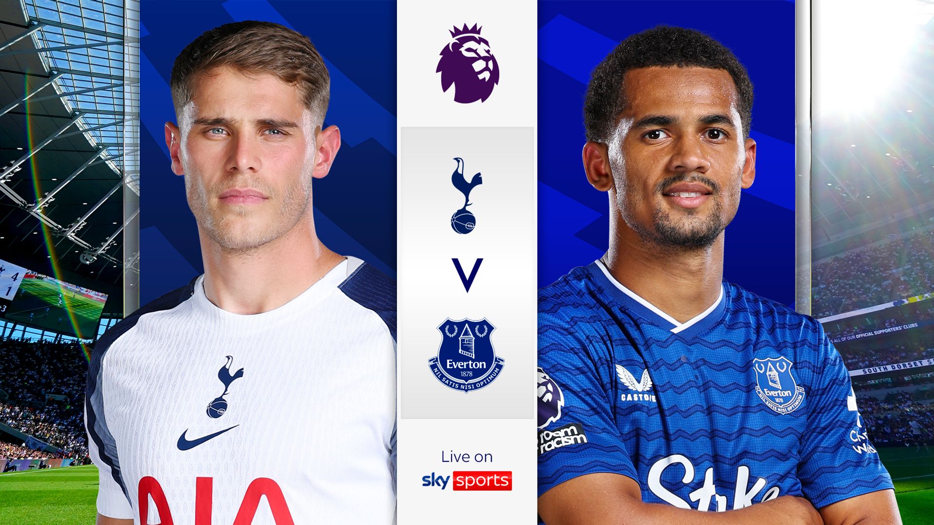 Spence starts, Maddison on bench for Spurs vs Everton LIVE!
