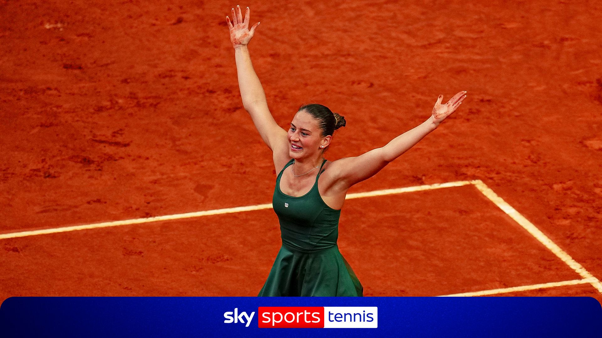 Kostyuk celebrates maiden WTA 1000 title with a backflip!