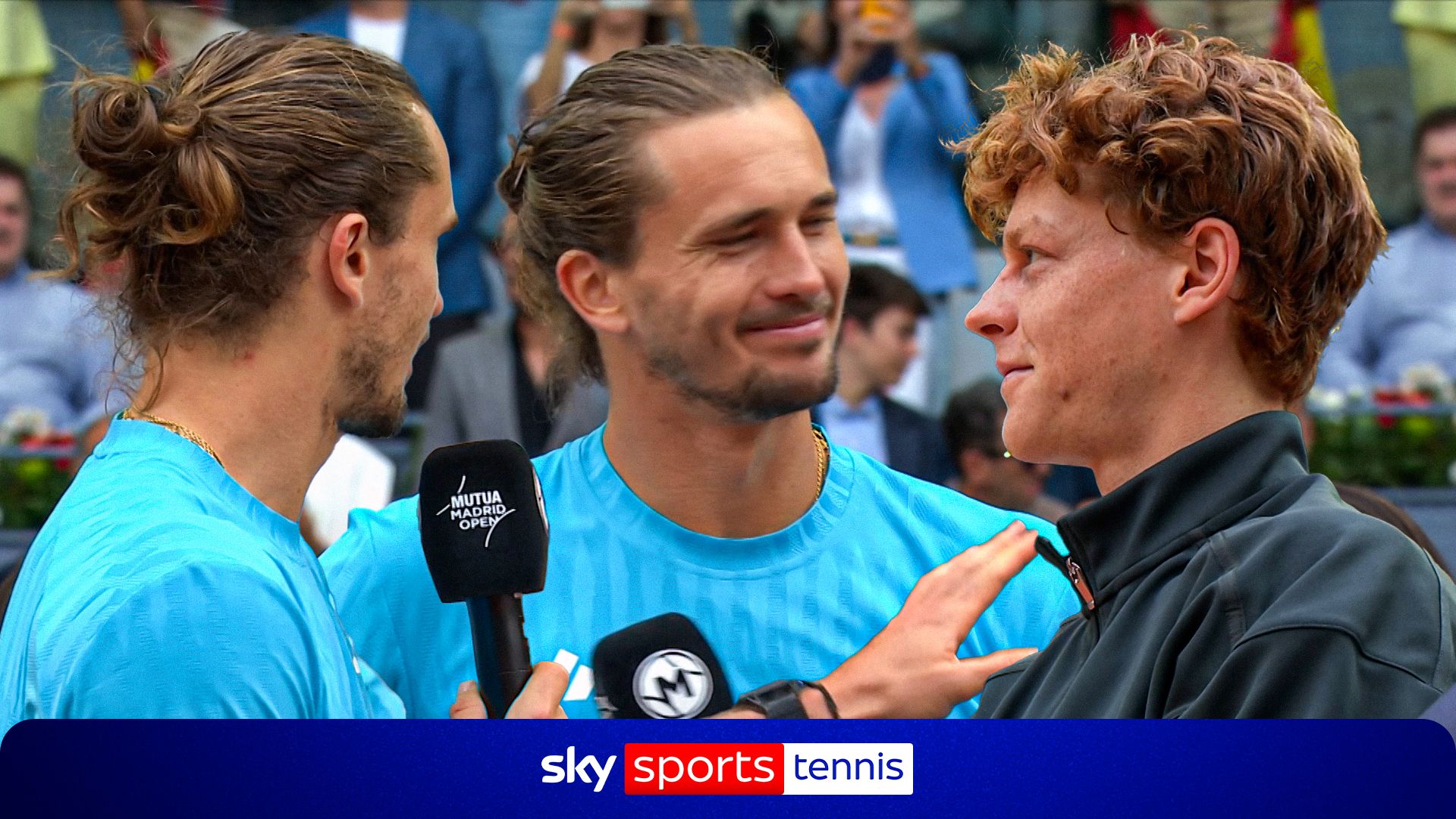 'There's no chance for us... take a break?' Zverev humours Sinner post Madrid final!