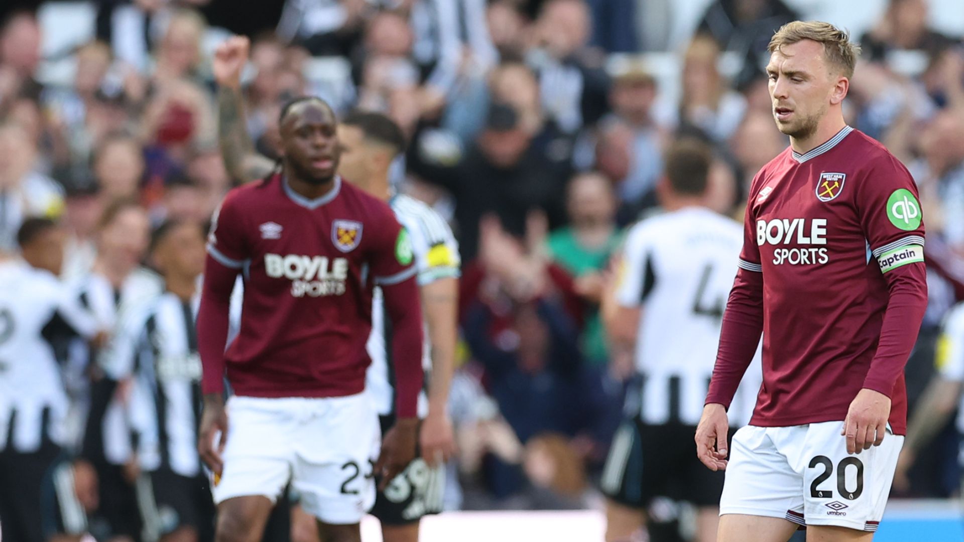 West Ham's relegation fears deepen with defeat at Newcastle