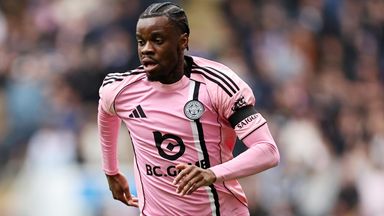 Stephy Mavididi in action for Leicester at Blackburn