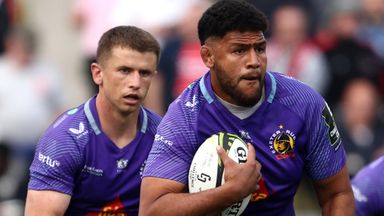 Exeter Chiefs are currently fourth in the Prem