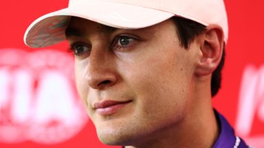 George Russell interviewed after Miami GP Sprint Qualifying