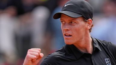 Italy's Jannik Sinner (AP Photo/Alessandra Tarantino)