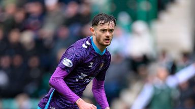Joe Hugill scored twice for Kilmarnock 