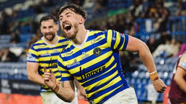 Matty Ashton was among the tries as Warrington Wolves won comfortably at Huddersfield in Saturday's Super League 
