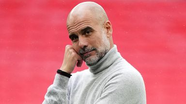 Pep Guardiola's immediate future at Manchester City remains uncertain