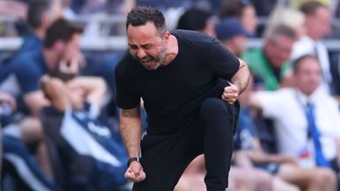 Roberto De Zerbi as Spurs secure Premier League safety