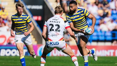 Warrington Wolves moved to second in the Super League table on Sunday after beating Bradford Bulls 