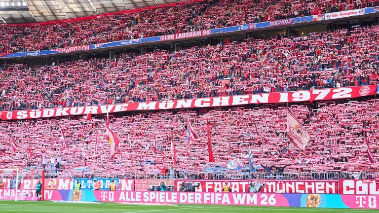 PLATZ 02: FC Bayern München (Allianz Arena)
Durchschnitt: 75.000 (Kapazität: 75.000)