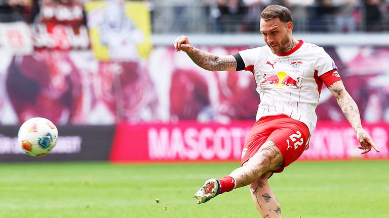 David Raum fehlt RB Leipzig in Freiburg.