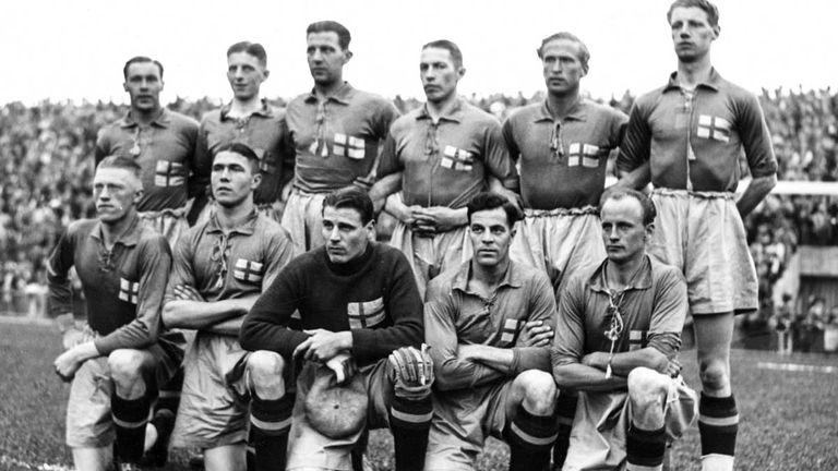 Der höchste Sieg in der K.o.-Phase: Schweden (8:0 gegen Kuba im Viertelfinale bei der WM 1938)