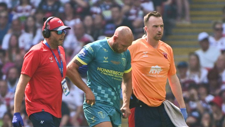 Hull KR lost Dean Hadley in the opening few minutes of the final