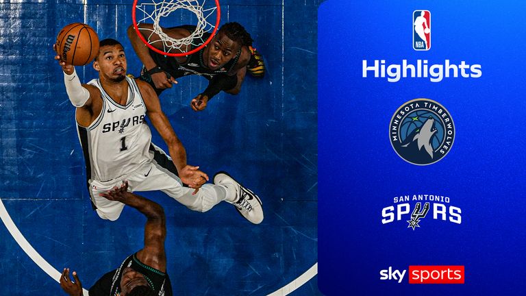 Highlights of Game 6 in the NBA Western Conference semi-finals match between Minnesota Timberwolves and San Antonio Spurs