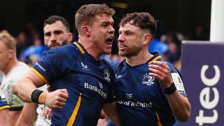Garry Ringrose scored a crucial try as Leinster held on to beat Toulon in Saturday's Champions Cup semi-final