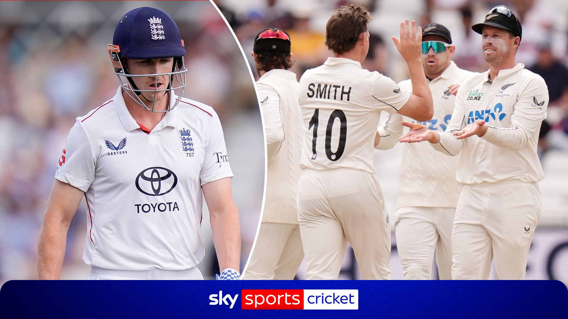 'What are they doing?!' | New footage shows NZ players mocking Brook's dismissal