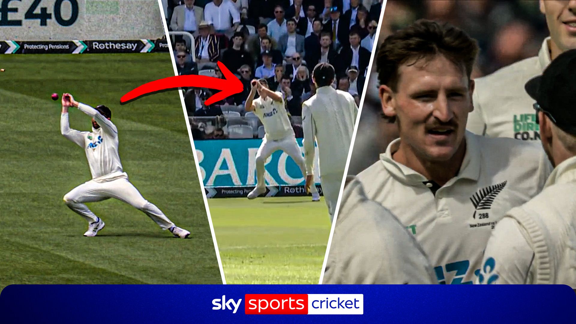 His luck ran out! Brook walks despite surviving two dropped catches