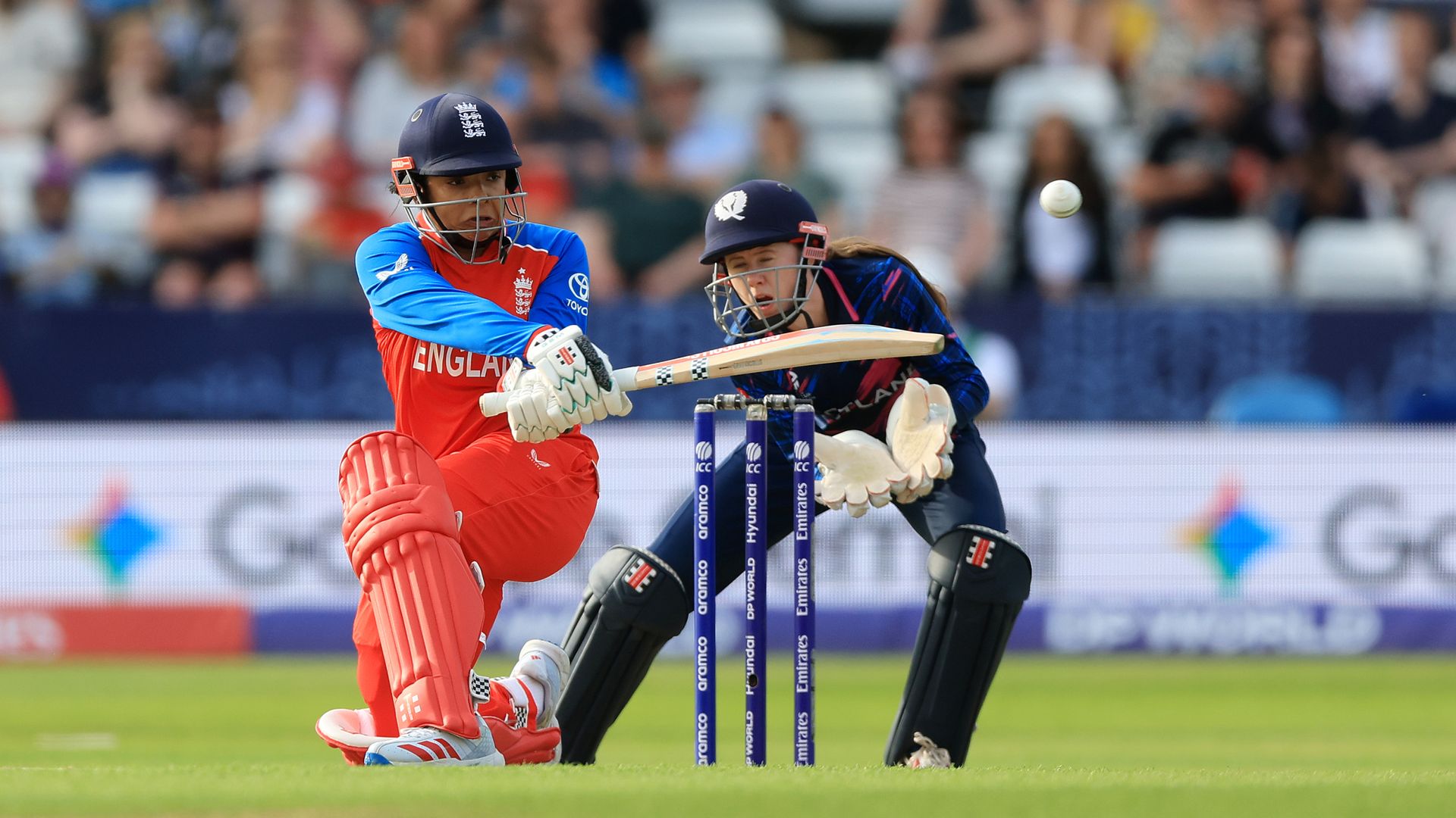 England's Dunkley gets fifty after Scotland take first-ball wicket LIVE!