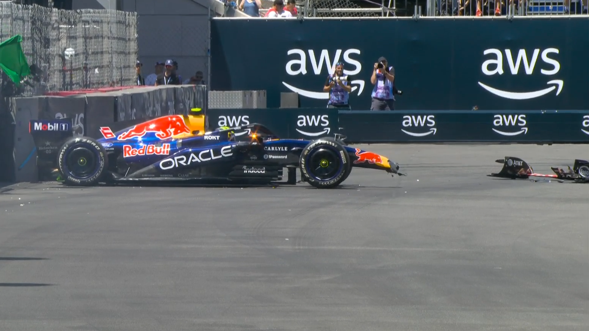 Monaco GP: Hadjar crashes Red Bull in first practice LIVE!