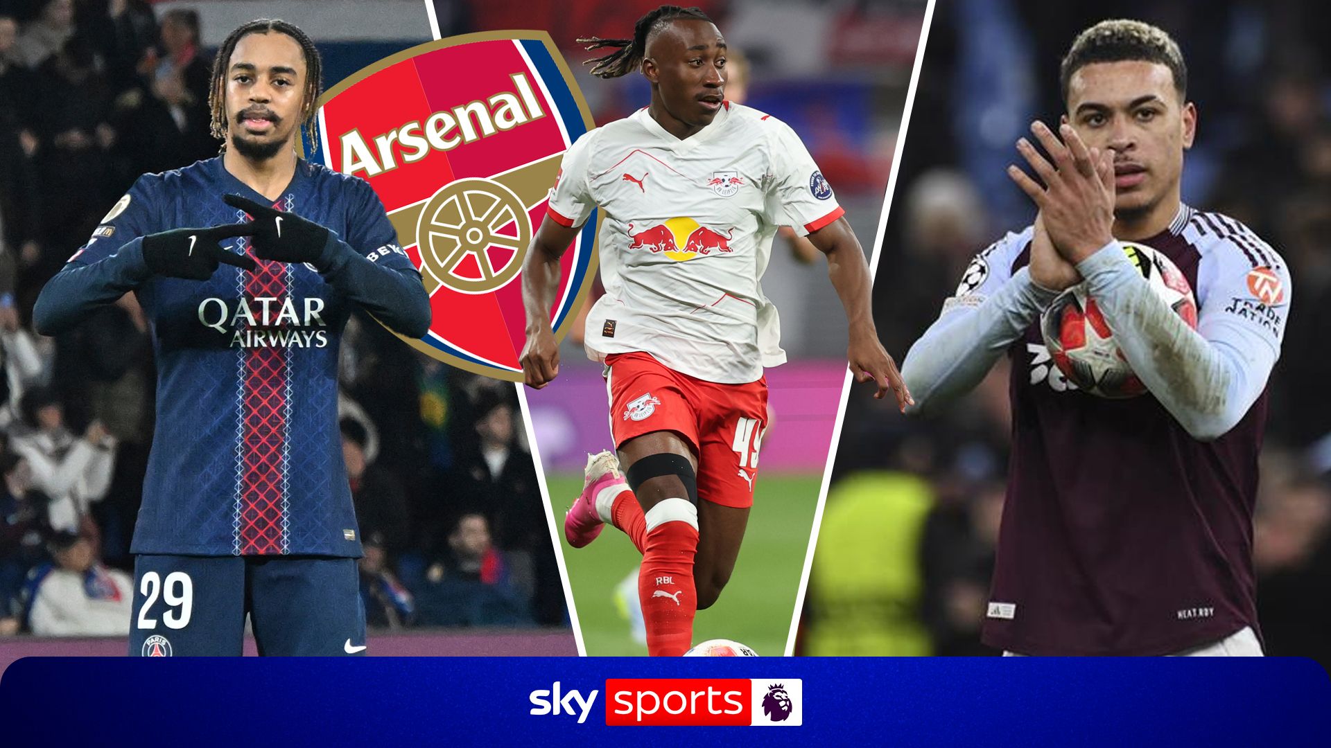 Arsenal transfer latest: Who are they targeting at left wing?
