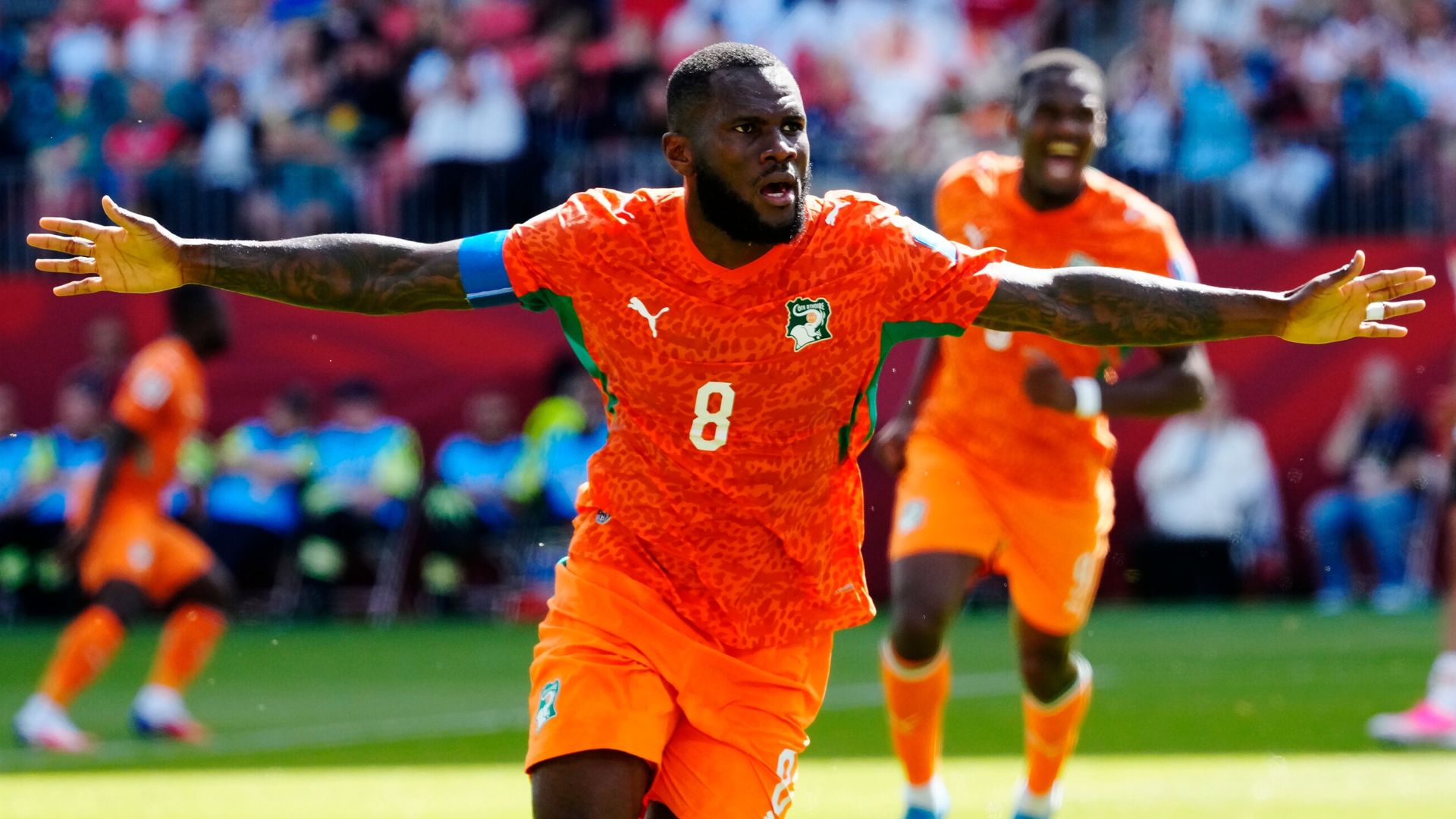 Ivory Coast take shock lead over Germany LIVE!