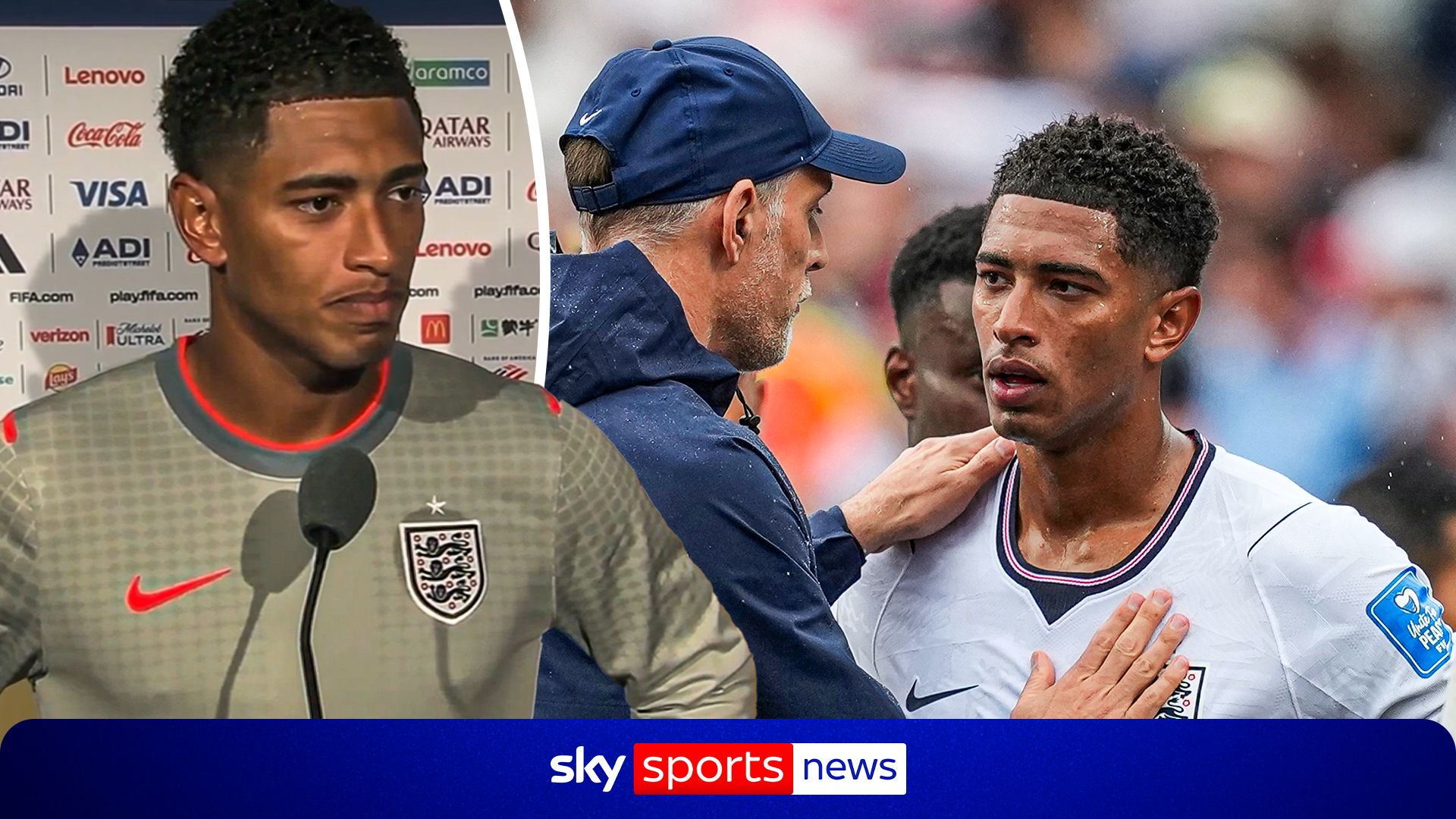 'Important not to get too negative' | Bellingham reacts to England draw vs Ghana