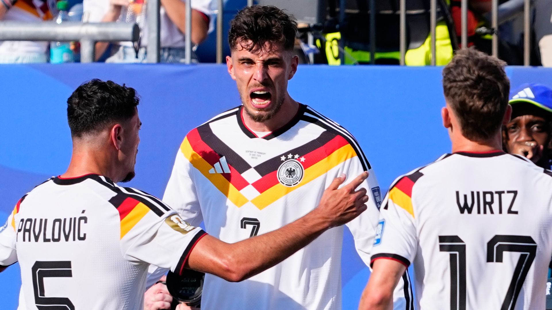 Havertz glances in Germany equaliser vs Paraguay LIVE!