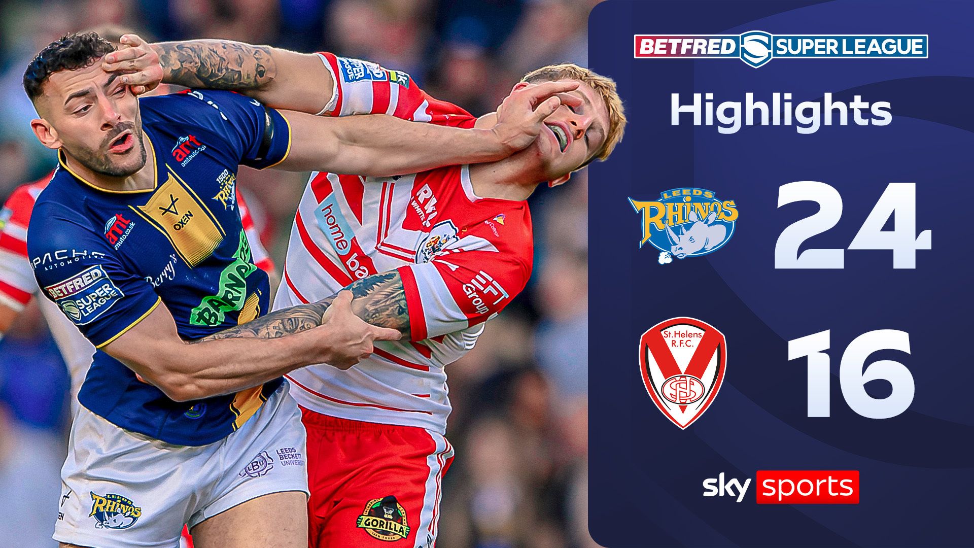 Leeds see off Saints in Headingley thriller