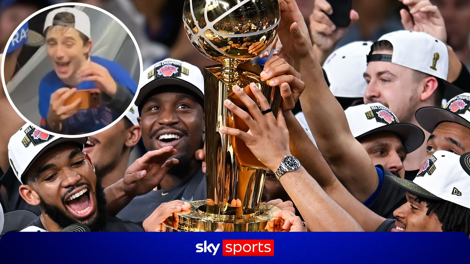'Gerçeküstü duygu' | Oyuncular, taraftarlar ve Timothée Chalamet, Knicks'in tarihi galibiyetini kutluyor