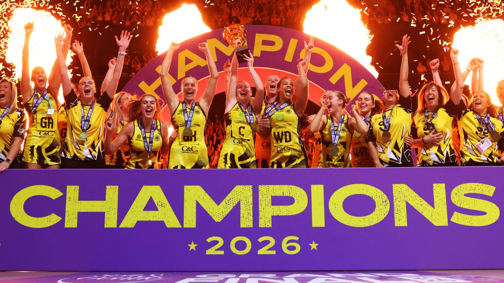 Thunder beat Pulse in epic Netball Super League Grand Final!