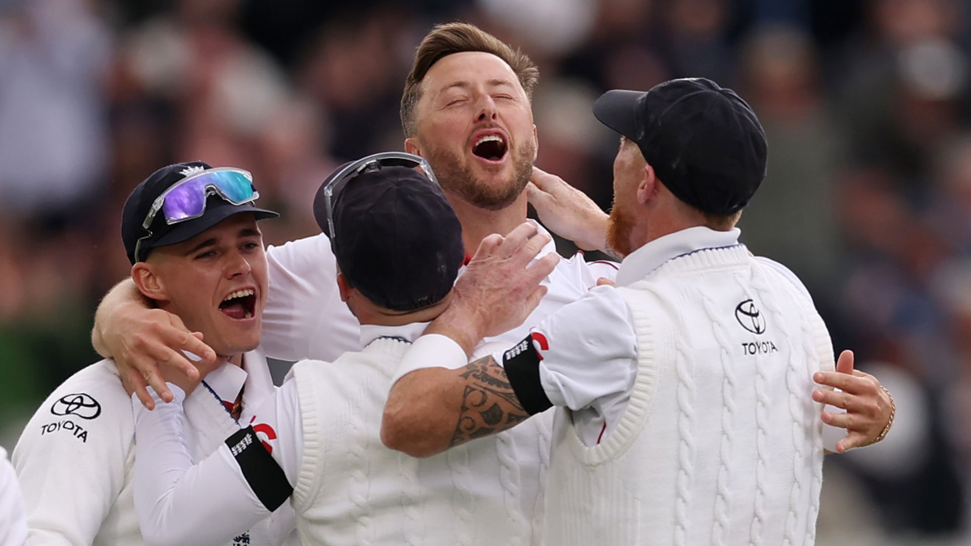 Robinson takes three wickets in over on England comeback in wild day at Lord's