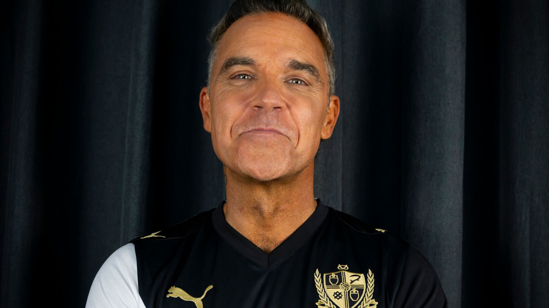 Robbie Williams to appear on Port Vale shirts as sponsor and foundation ambassador