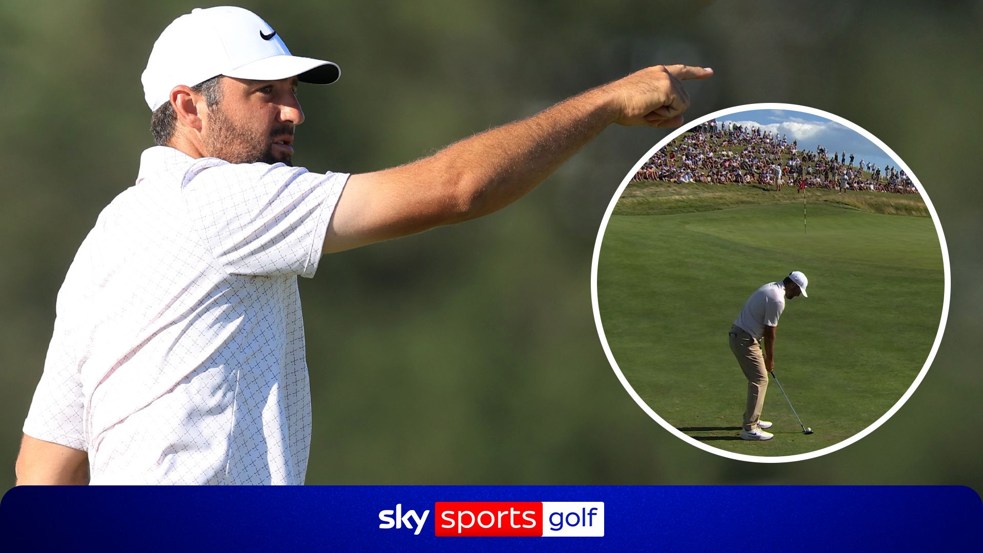 Scheffler pumped after vital chip in!