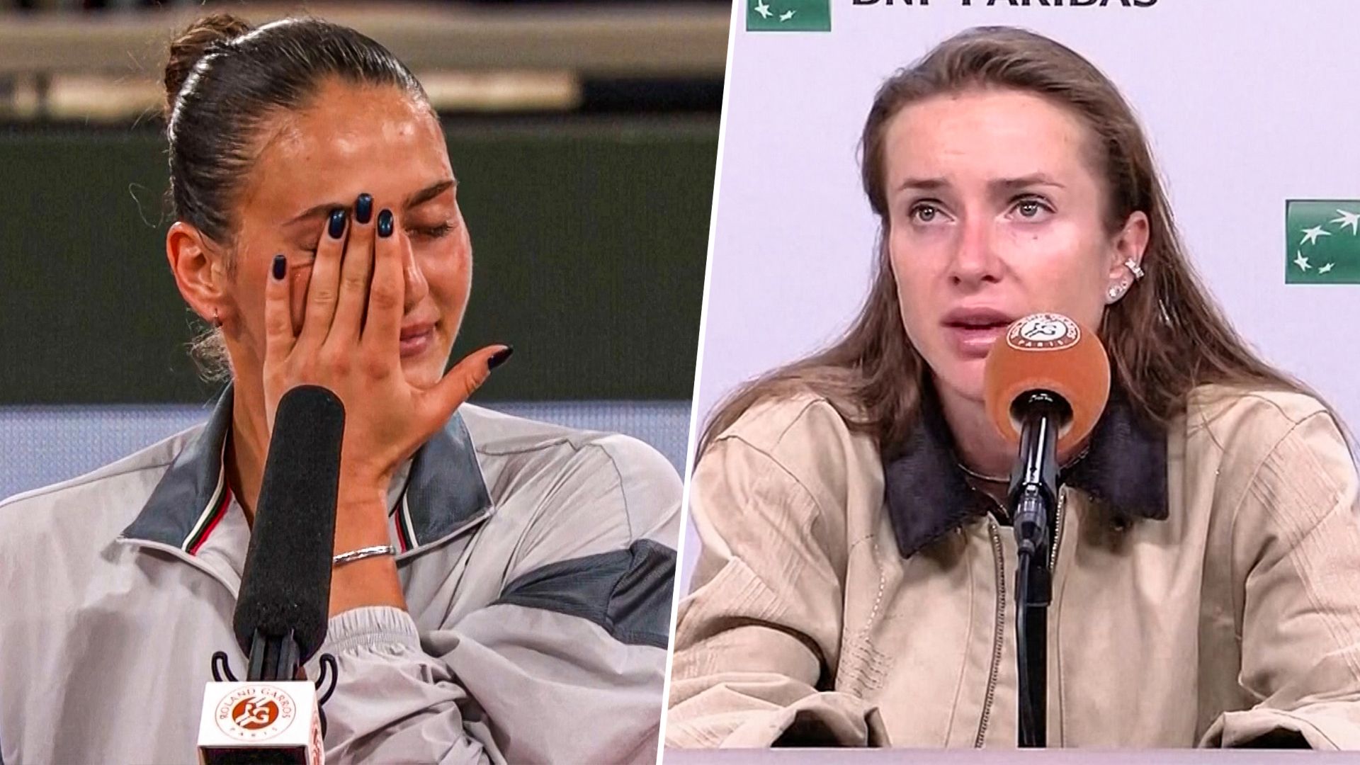 Emotional Kostyuk pays tribute to Ukraine after historic French Open win