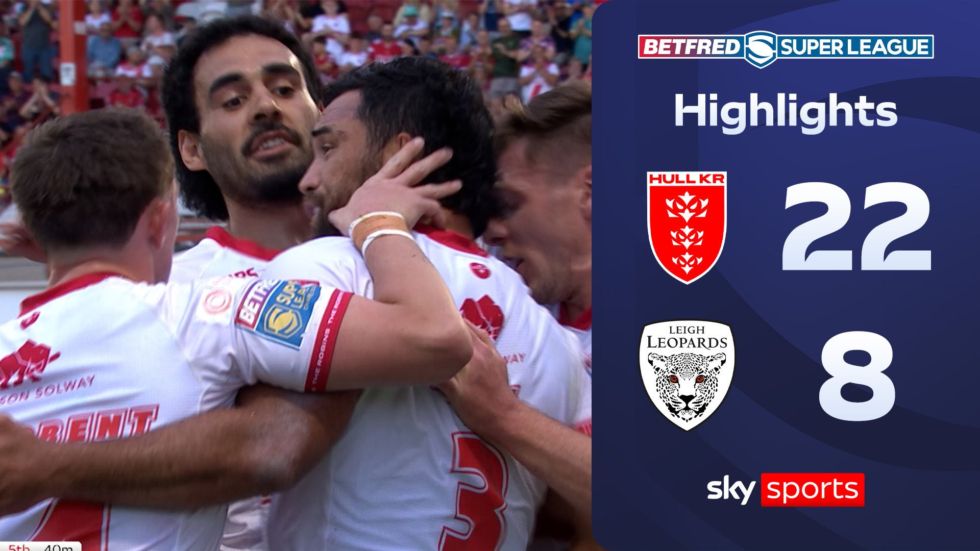 Hull KR claim dominant win over Leigh Leopards
